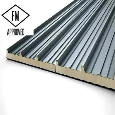 Structural Insulated Pur Sandwich Panel Cold Storage Metal 500 Square Meter RAL Color RPIC-076 Thermal/sound Q235 RPIC B1 FM