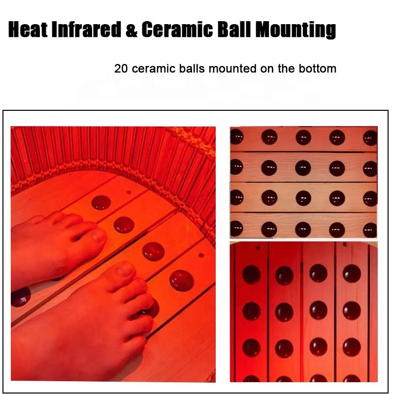 Electric Far Infrared Low Radiation Carbon Foot Sauna with KC&CB Certificate