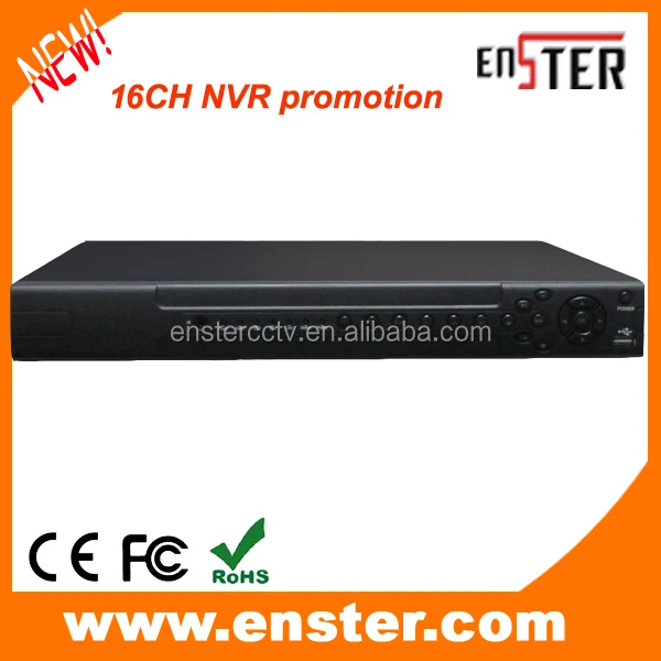 Manufacturer CCTV H.264 P2P 16CH 960P NVR 16CH ONVIF NVR for IP Camera