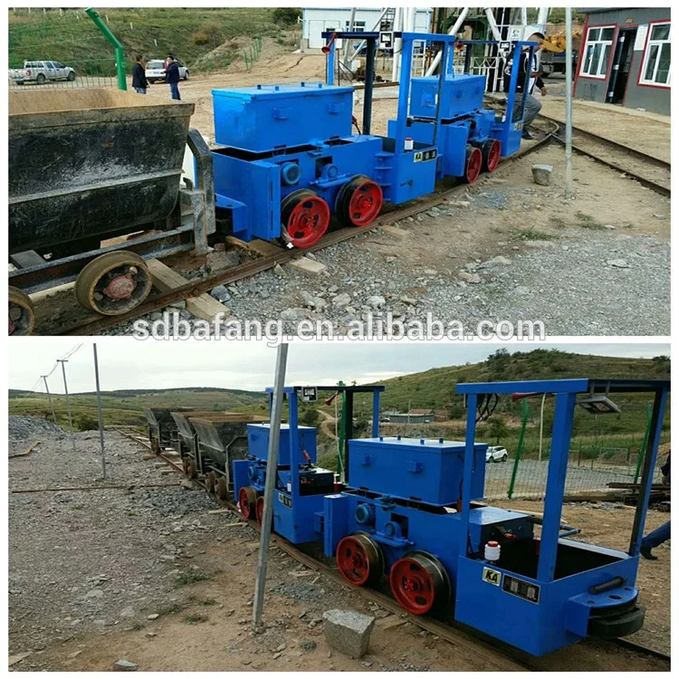 
7T Electric Mining Locomotive/Mine Tunnel Battery Operated Electric Locomotive 