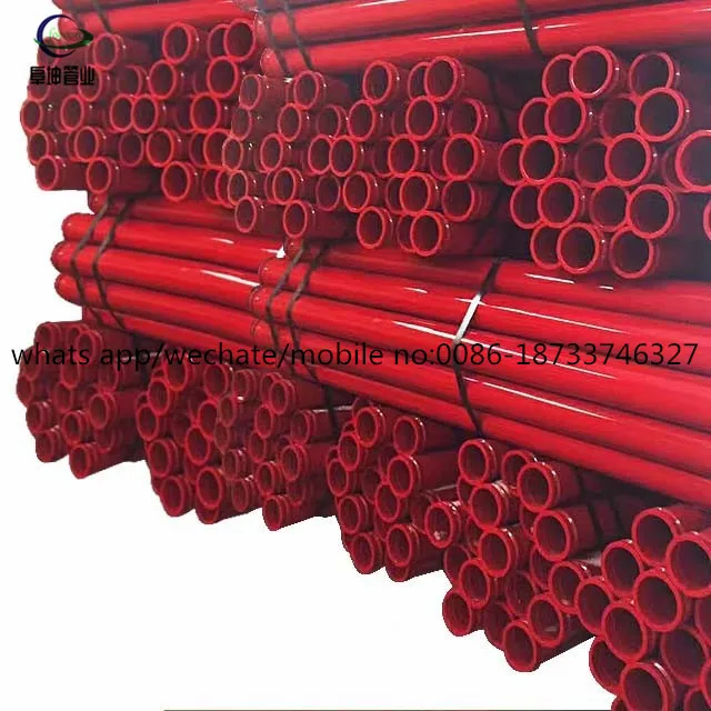 Бетононасос прямая труба, бесшовная стальная бетононасосная труба cangzhou поставщик hebei the earth