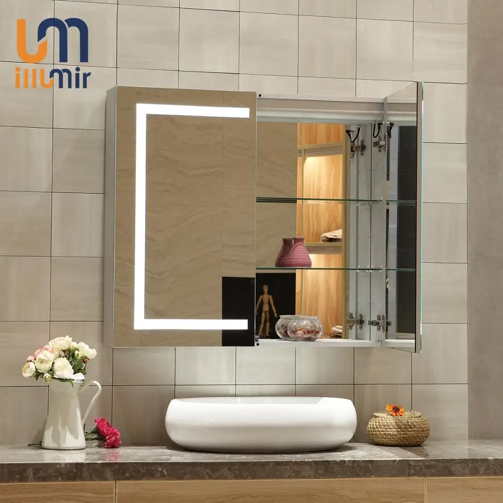 Лидер продаж высококачественный современный настенный шкаф для ванной комнаты с