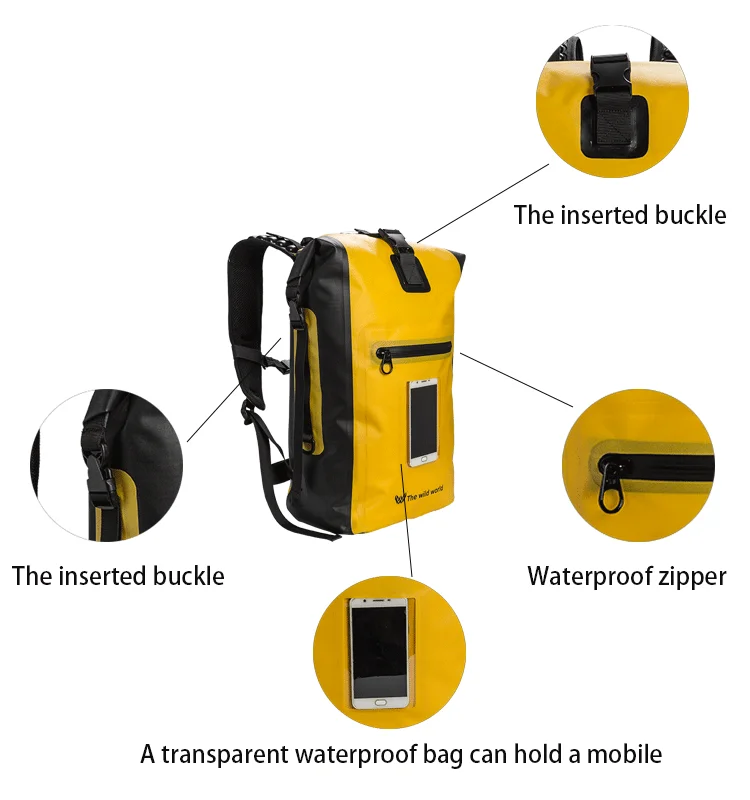 Extra Large Fashion 40L Waterproof Backpack With Laptop Compartment
