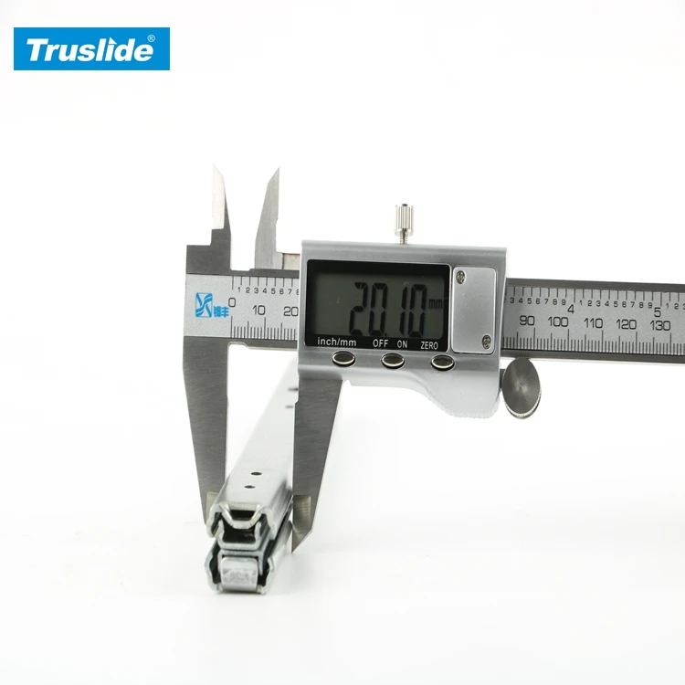 Customized Special Telescopic Sliding Furniture Roller Two Way Pulling Travel Drawer Slide