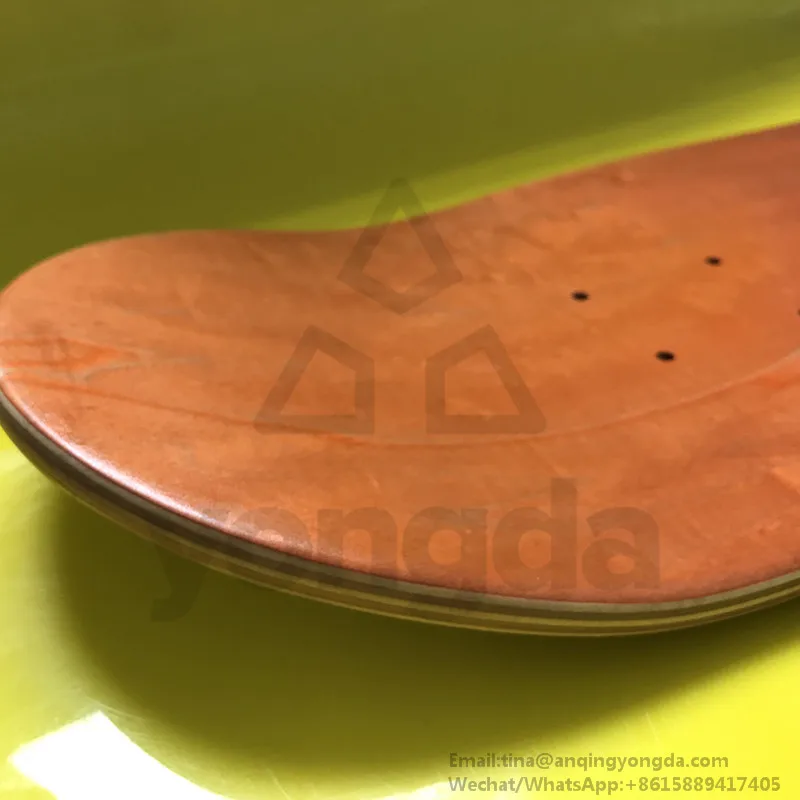 
7plies Maple Skateboard Decks Blank Choose Your Color + Size 