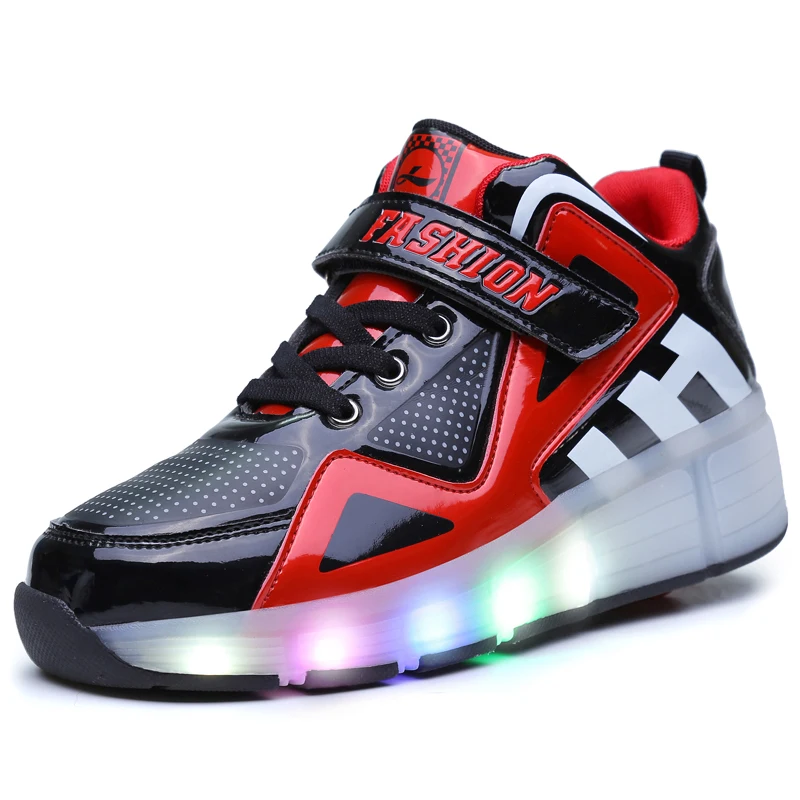 
Led Light Up Roller Shoes 2 Wheels Skate Kid Shoes LED shoes 