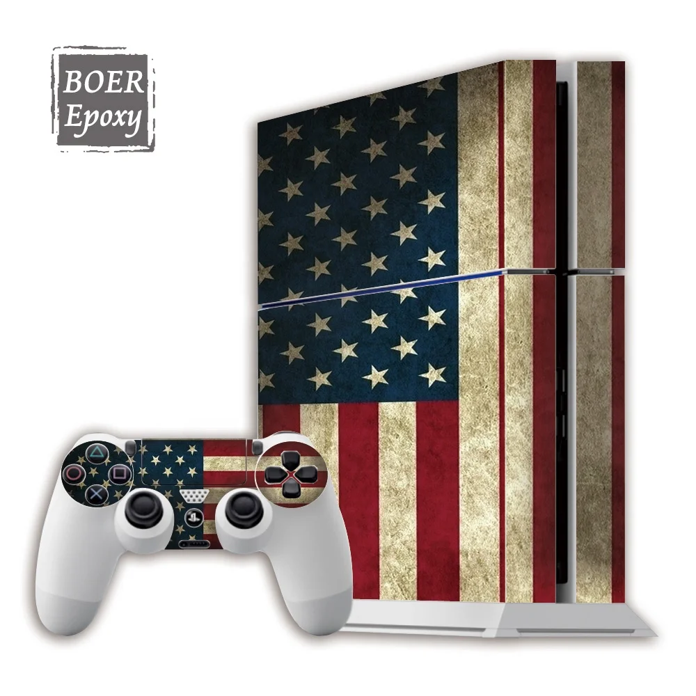 
Factory Competitive Price Video Game Skin Cover Decal Sticker for PS4 Playstation 4 Controller 