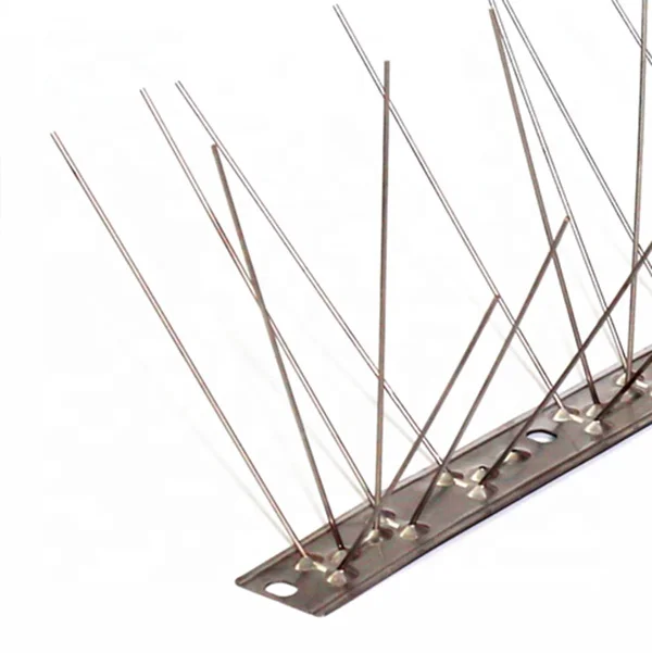 China manufacturer wholesale 50cm stainless steel Anti Pigeon thorn custom bird spikes for pest control