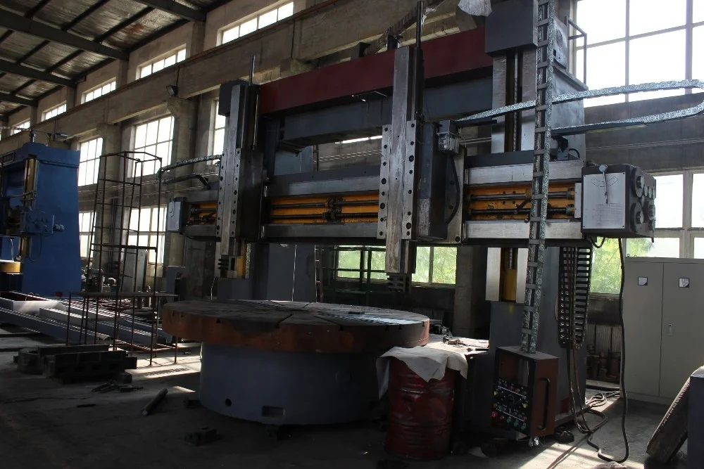 Токарный станок C5250 вертикальный токарный с двойной колонкой и импортным контроллером