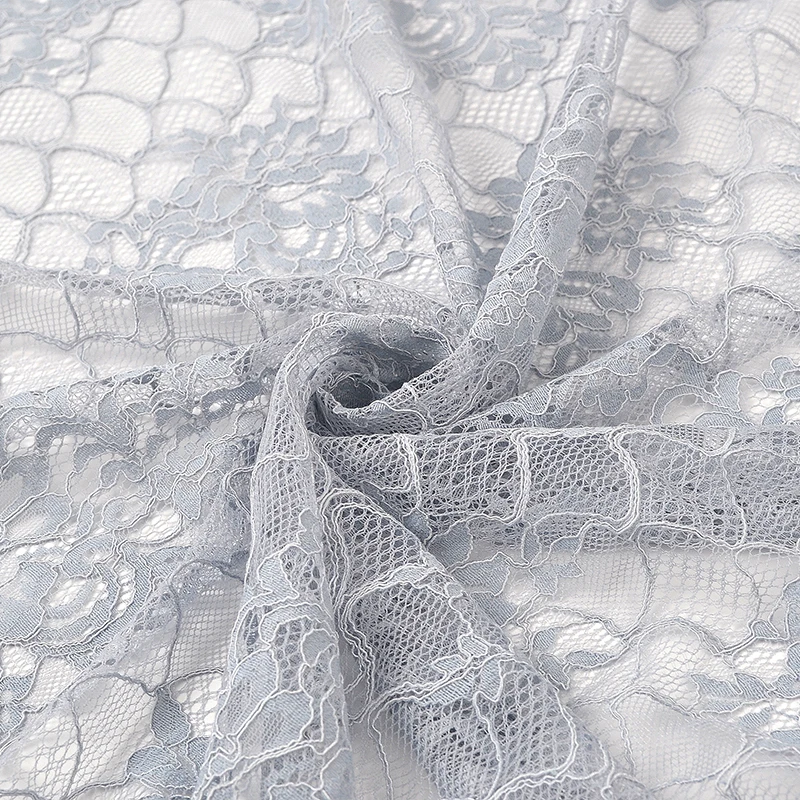 Chinese suppliers sell high quality solid color cheap hot Dubai French lace fabric