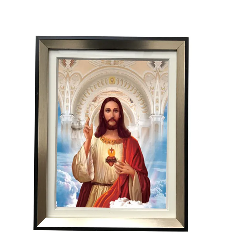 30x40 см линзовидный Иисус/Иисус статуя/Иисус Христос 3D изображения