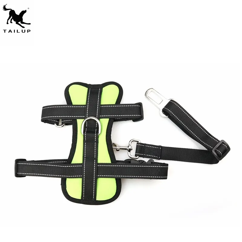 2019 Best Seller Neoprene Padded No Pull Dog Car Harness Chest Strap