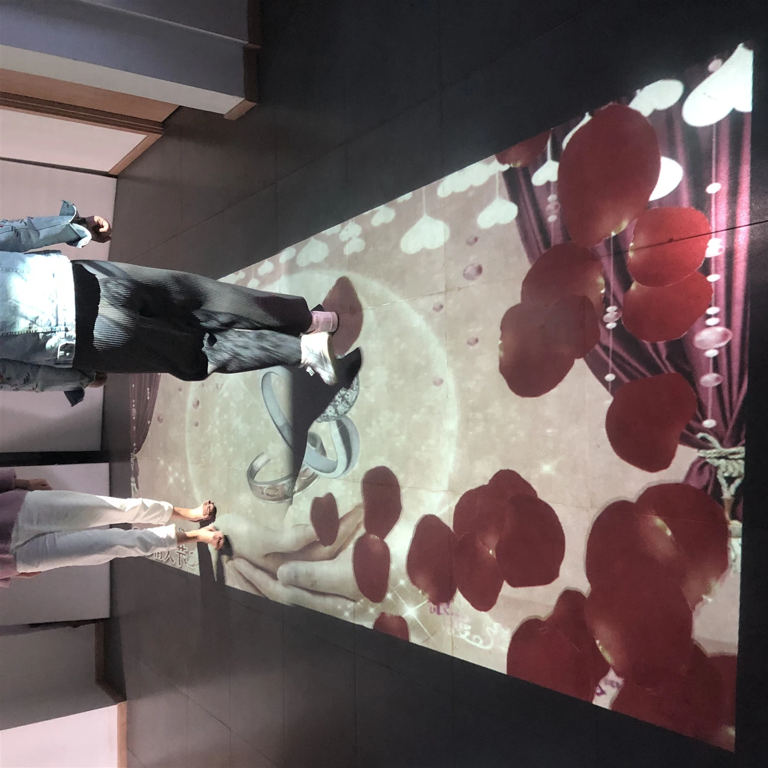 Low cost Interactive Floor Magic Floor interactive floor projector for advertising,wholesale and retail