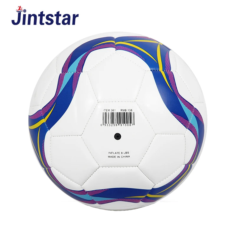 
Custom logo size 5 PVC PU leather football ball match soccer ball 