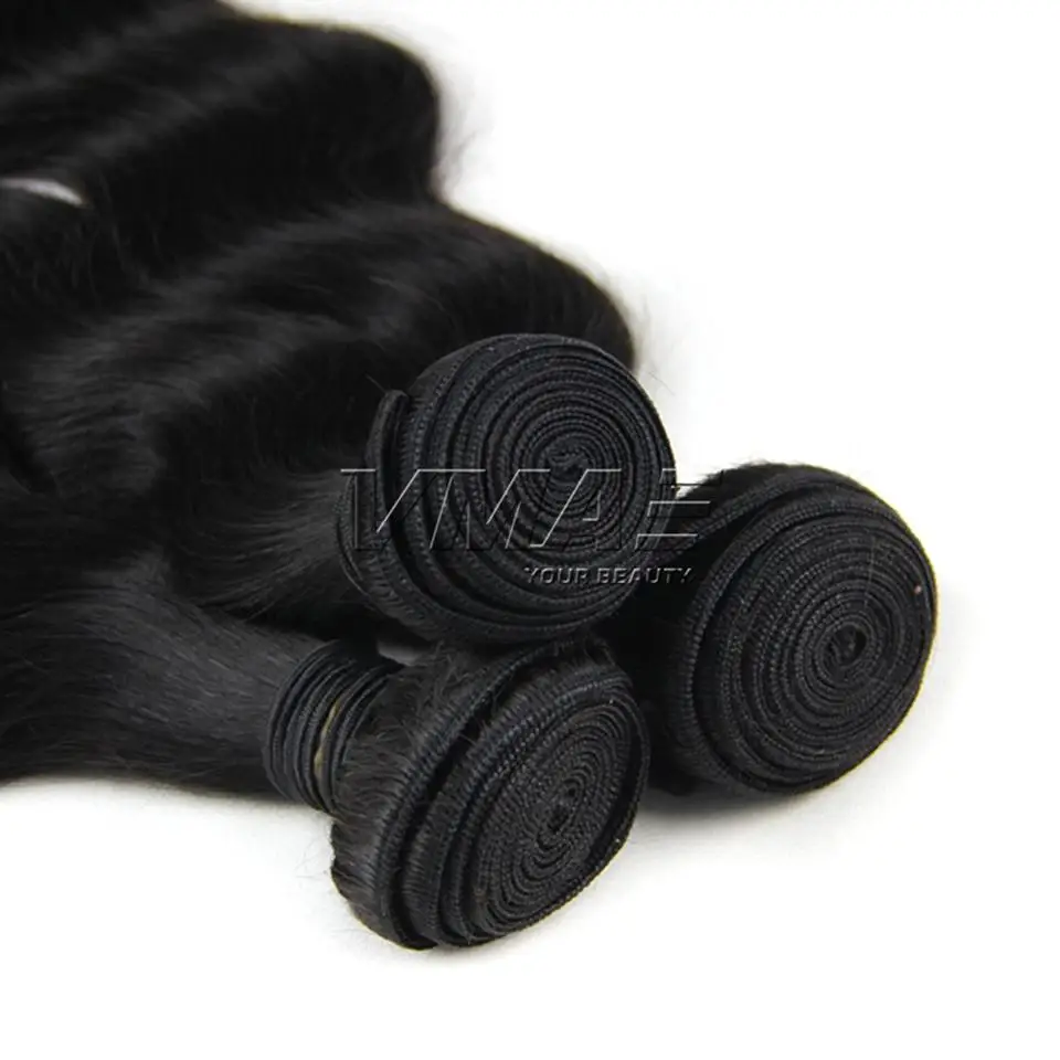 VMAE Premium Quality Italian Natural Color Loose Body Wave Human Hair Weave Bundles Raw Brazilian Virgin Hair Extension