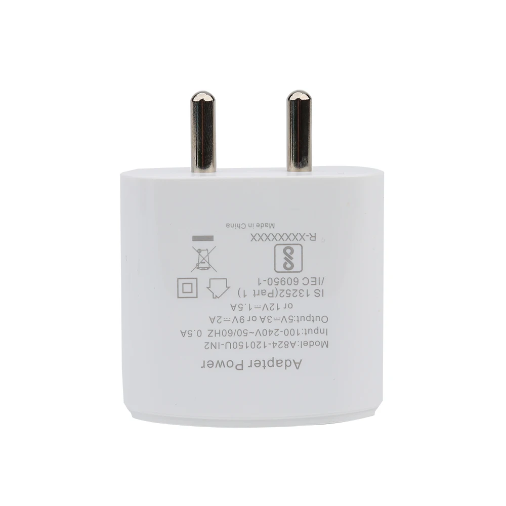 Высокое качество Индии рынок USB зарядное устройство QC3.0 BIS оправдания VI эффективность 18 Вт мощность адаптер