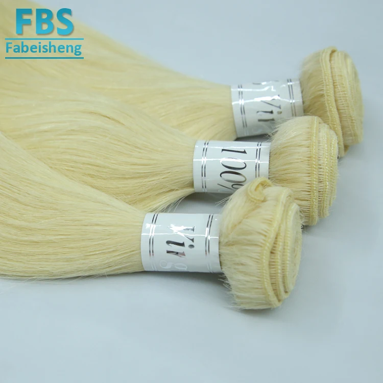 Raw blonde 613 virgin remy hair colors extensions weaving, platinum blonde human hair extension braiding, straight 613 bundles