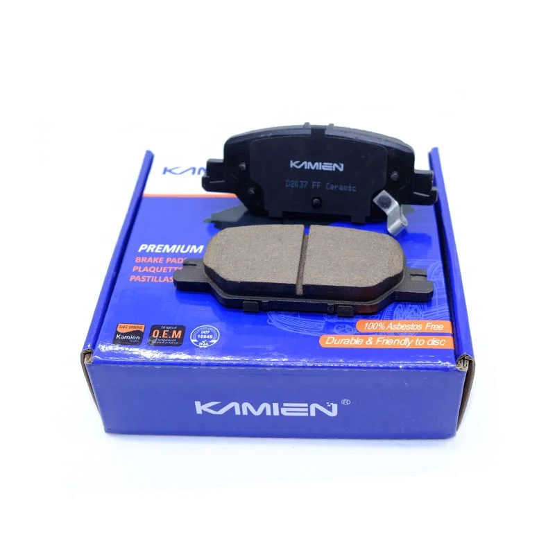 Japan car spare parts pastillas de freno para autos