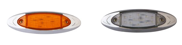 Motorcycle Driving Led Submersible Oval Combination Truck Trailer Tractor Tail Light