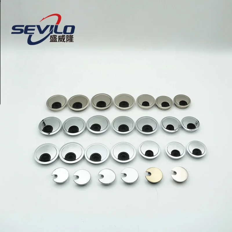 Ribbon Cable Cover Desk Conference Table  Grommet Management