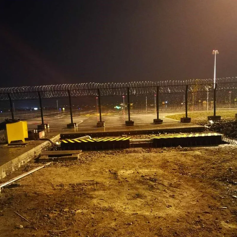 Tire inflation spike road block spiker barriers automatic outdoor road electric tyre hydraulic tire killer barricades