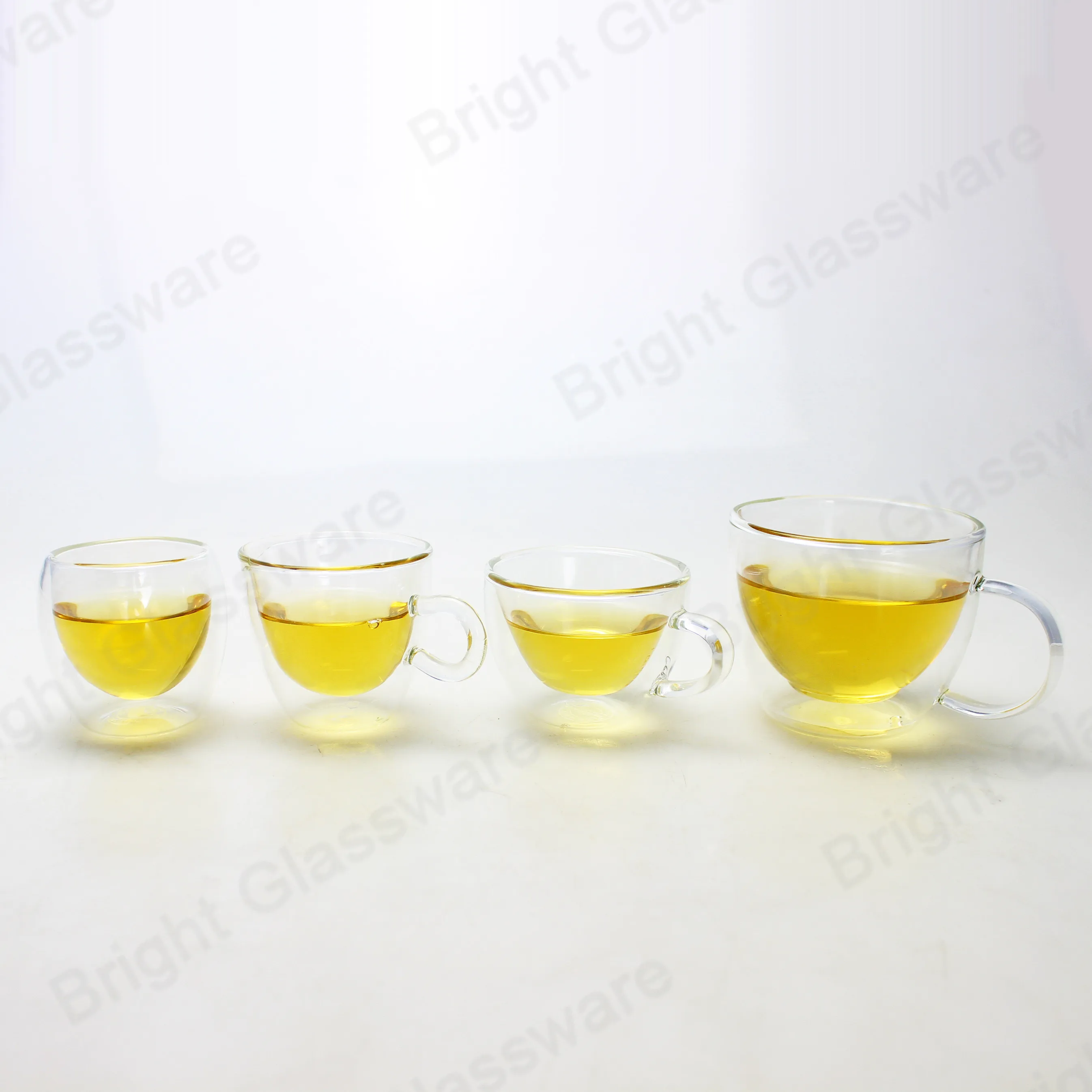 Manufacturer cheap price fruit decal handle frosted water glass with plastic lid