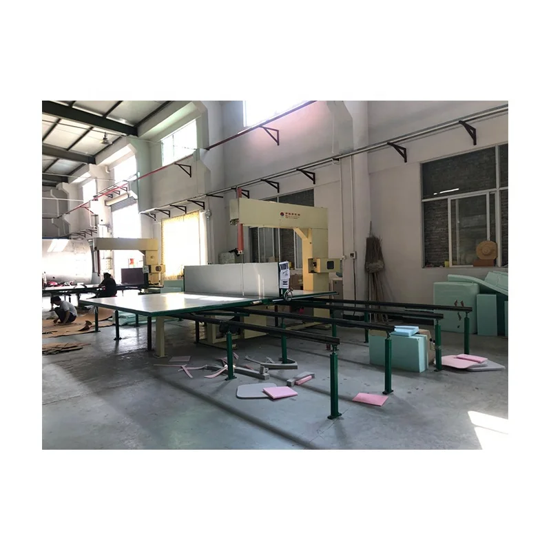 (Hot Product 2020) ERS-V03 Vertica Fast Easy Operate High Quality PU Foam Sponge Cutting Machine