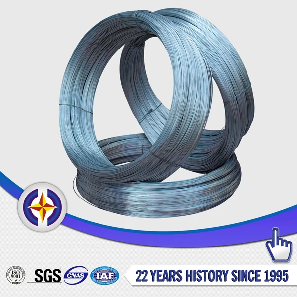 1.44mm-4.8mm hot spotlight high content galvanized steel wire for fencing/acsr conductor