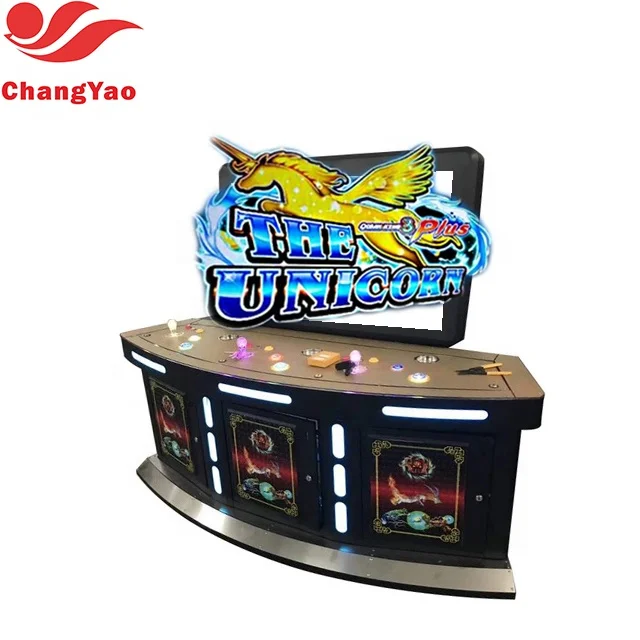 Последняя версия IGS Единорог рыба игра азартные игры машина казино