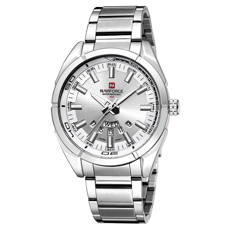 9038 NAVIFORECE brand quartz watches men Alloy wholesale china wrist watches