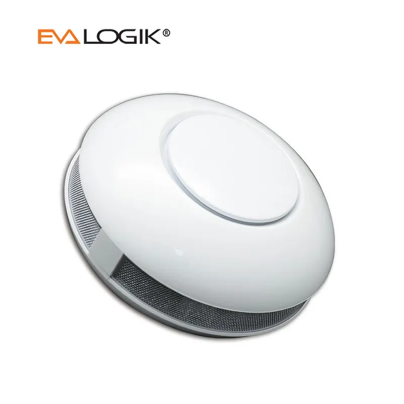 CR123A батарейках дыма с кнопкой Test для умного дома безопасности (ZW1103)