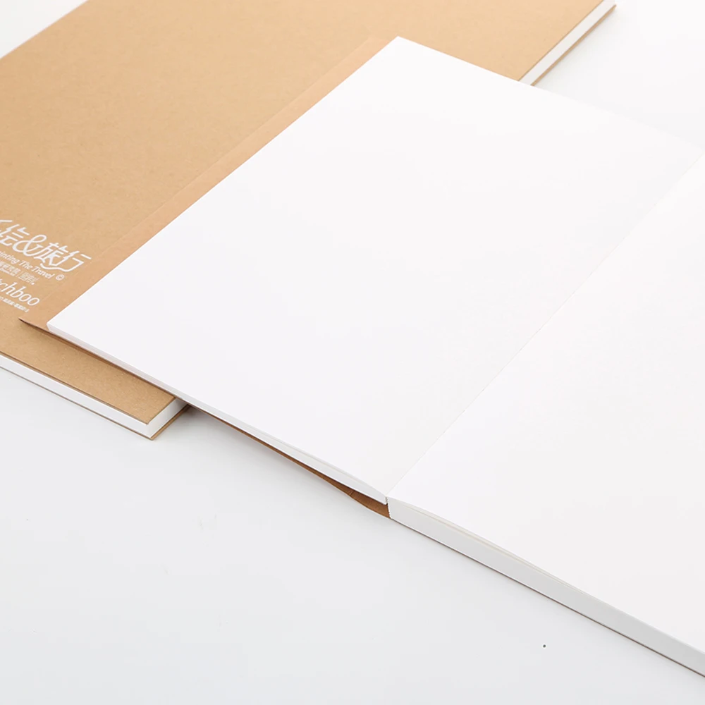 Wholesale A5 Art Kraft Sketch Book Drawing Book Custom Sketchbook For Drawing