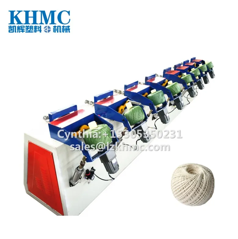 2019 new  cotton thread ball making machine plastic/jute/cotton twine ball making machine