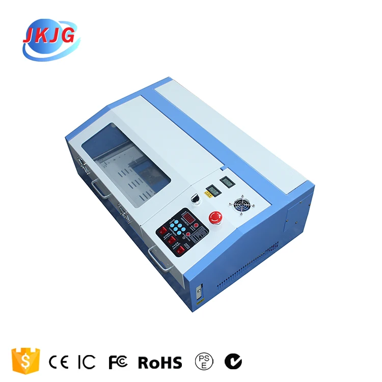 JINGKE 3020 40W 50W Small practical CO2 laser engraving machine