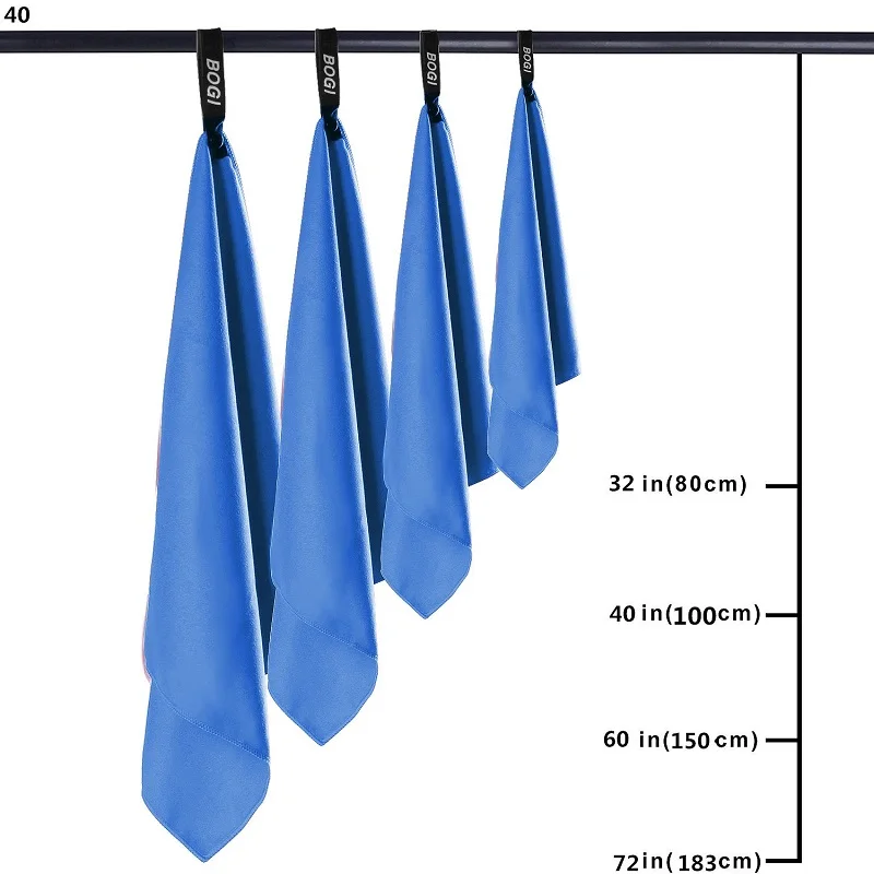 Быстросохнущее супер впитывающее пляжное полотенце