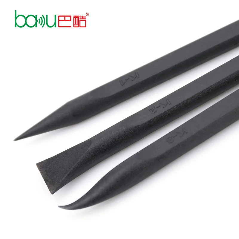 
BAKU New Product ba-7278 Novel Opening Tool Plastic Black Pry Bar Crowbar 