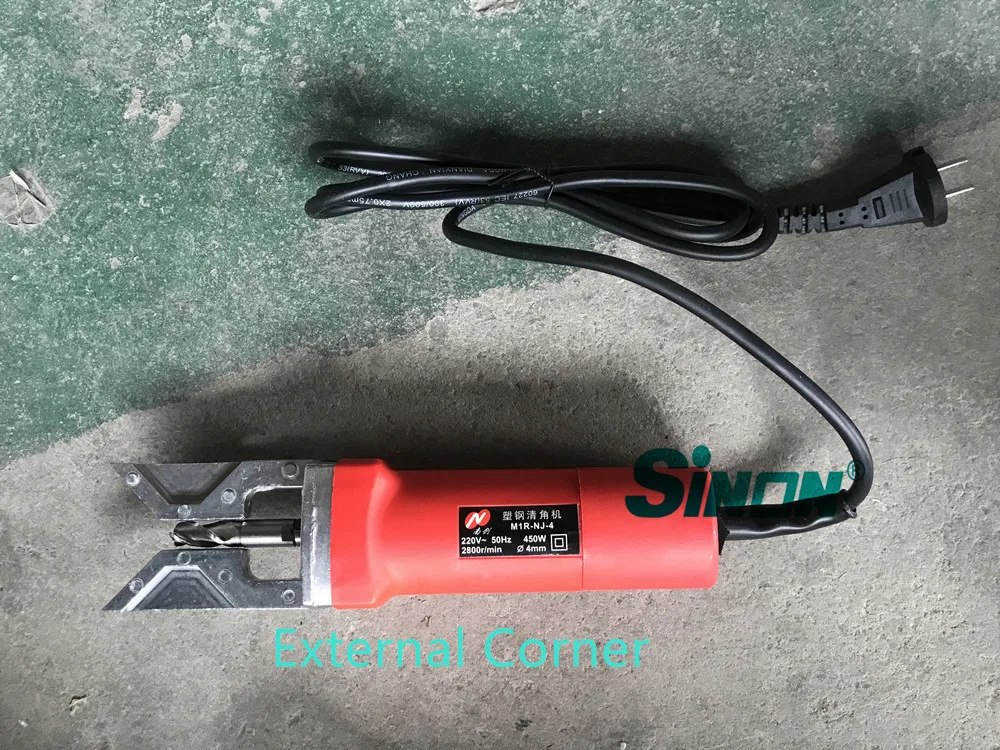 China Factory Price Hand-operated Tool Corner Cleaning Machine of PVC Windows