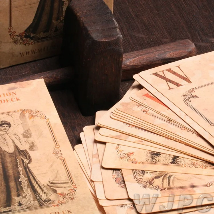 Custom Tarot Card Pack Printing Tarot Card Playing Card With Tin Box