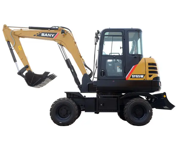 SANY SY65W 6 Ton Buy China Wheel Excavator Sale