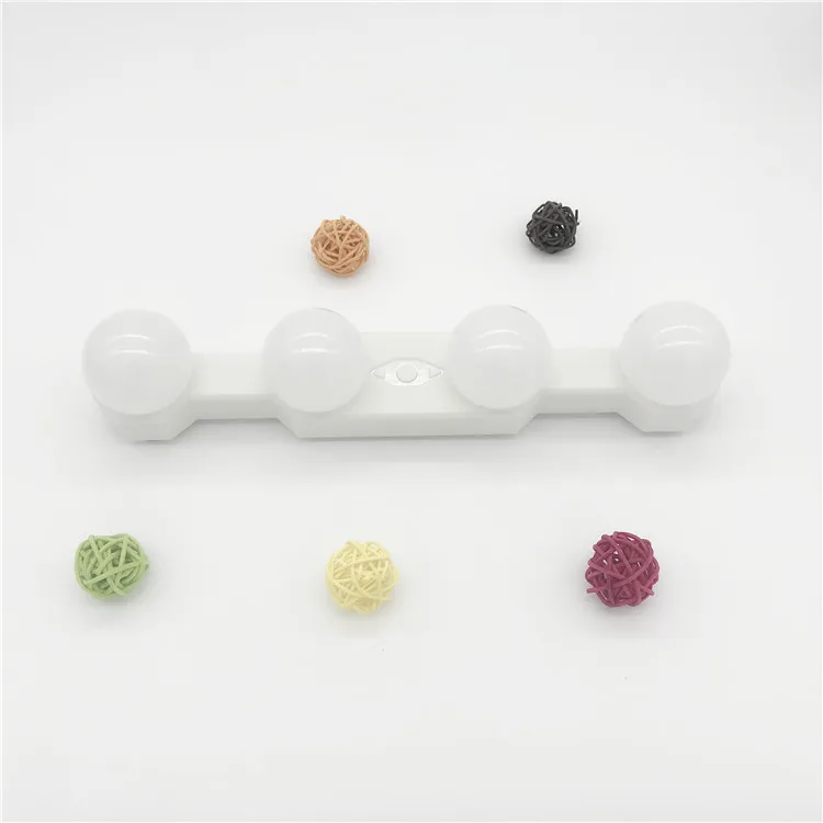 LED Mirror Light, Portable Vanity Lights Simulated Daylight 4 Brightness Level Touch Control Rechargeable,Cordless Makeup Light