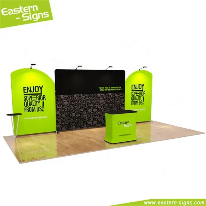 Best selling items aluminum advertising display convenient commercial booths for expo display stand