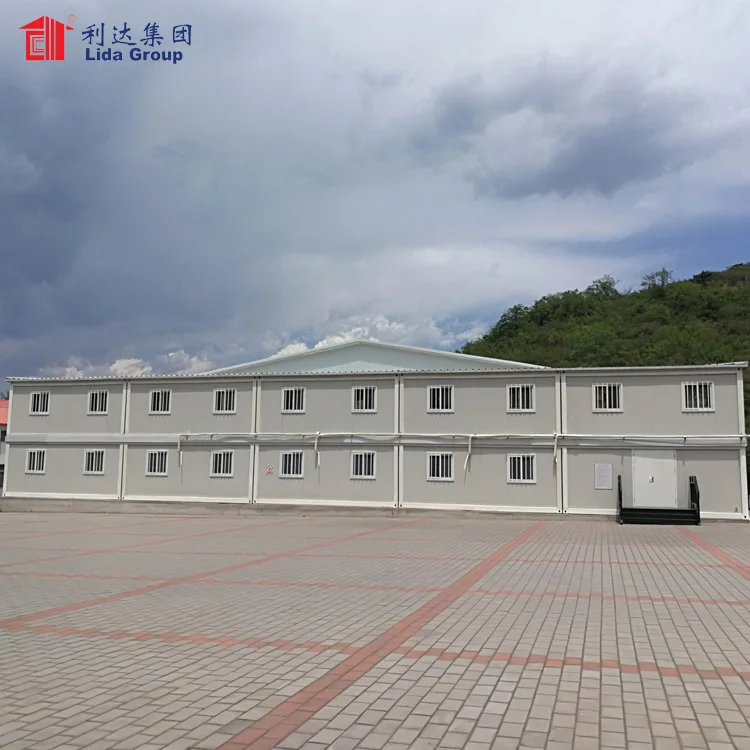 High Quality Pack Shipping Container Two Bedroom Prefab Container House For Sales