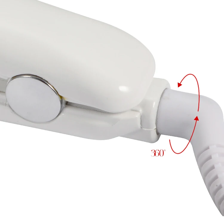 Hair Care LCD Ultrasonic Infrared Hair Straightener Professional Cold Flat Iron