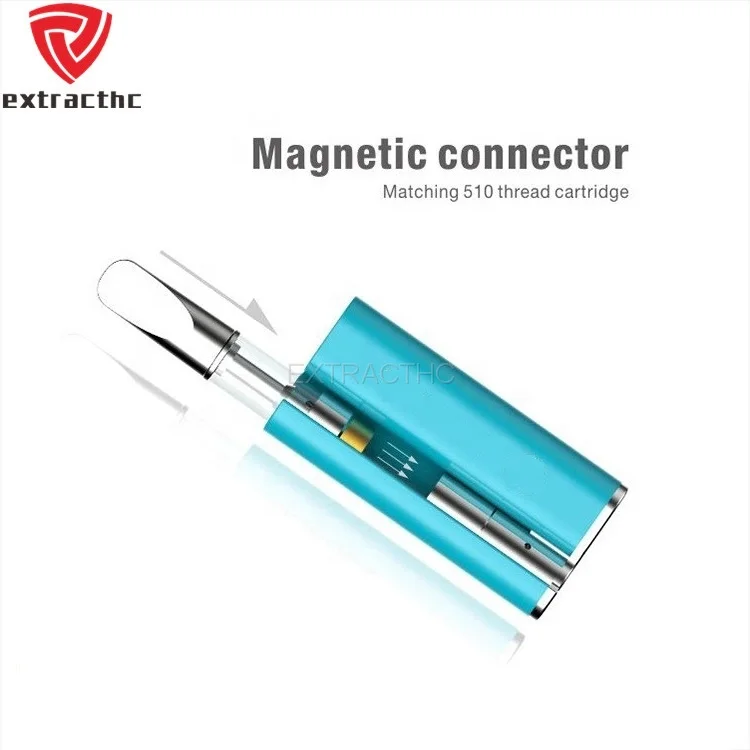 
Magic 710 Magnetic Connect vape pen Battery Cbd Oil Vpae Pen Vaporizer mod 