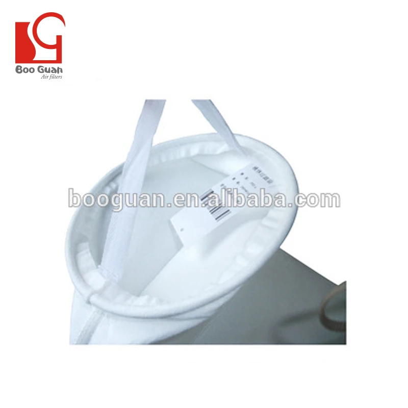 Polyester filter white water bag 0.2 micron filter