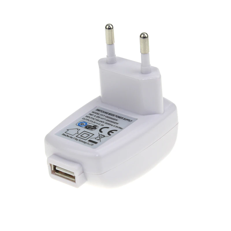 KC CE PSE ROHS Certificate AC/DC 100-240V 5V 1A USB Charger EU Plug