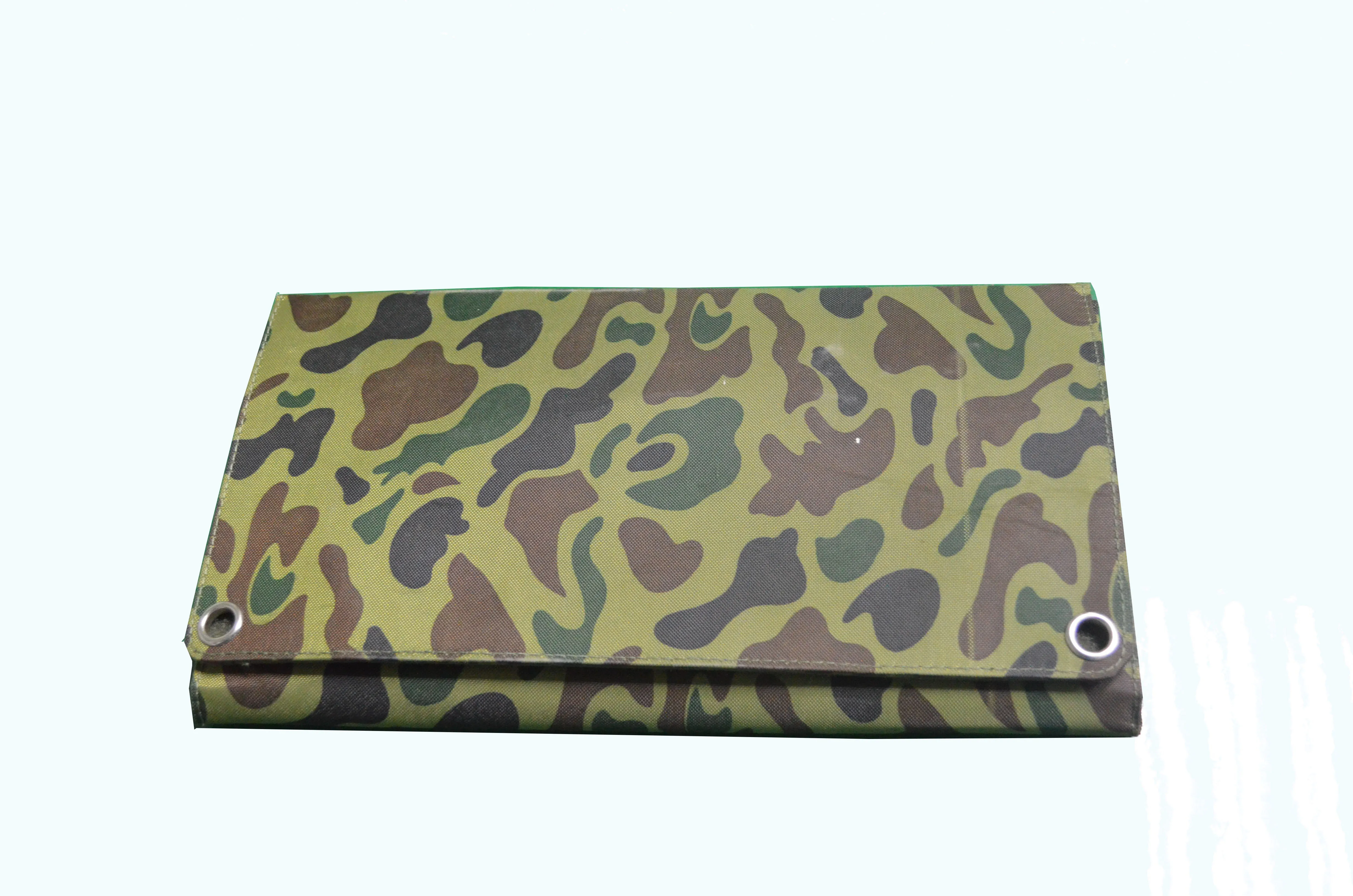 
Free Sample sunpower solar panel 28W solar Folding bag usb solar panel charger 