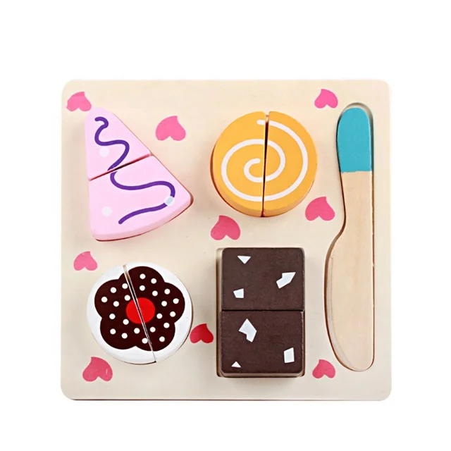 kids house kitchen pretend play vegetable fruit cutting toy