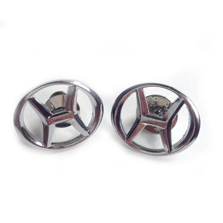 Оптовая продажа пользовательских логотип автомобильный, металл магнит значок эмблема