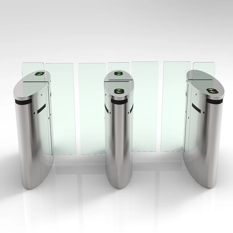 Палец печатных Reader управление стекло раздвижные ворота двойной путь